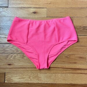 Aerie High Waisted Full Coverage Bathing Suit Bikini Bottoms.